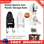 2Colours Iron Storage Holder Wall Mount Ironing Board Hanger Home Organizer HoRL