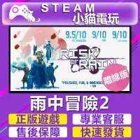 在飛比找蝦皮購物優惠-【小貓電玩】Steam 雨中冒險2 Risk of Rain