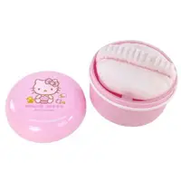在飛比找樂天市場購物網優惠-Hello Kitty 粉撲盒，刷具 粉撲 粉撲盒 爽身粉盒