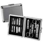 [Three seven] Three-seven Manicure Set Silver Case - 11 Tools