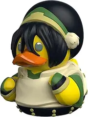 TUBBZ First Edition Toph Beifong Collectible Vinyl Rubber Duck Figure - Official Avatar: The Last Airbender Merchandise - Action TV, Film & Video Games