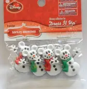 Mickey Snowmen / Disney Collection ~ Dress It Up / Mickey Mouse Snowflakes
