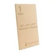 Baltic Birch Plywood, 12 mm 1/2 x 24 x 40 Inch, B/BB Grade Sheets| Woodpeckers