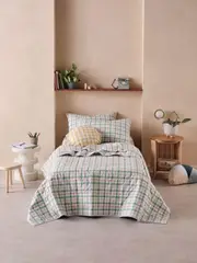 Playground Coverlet Set (Green) - Double