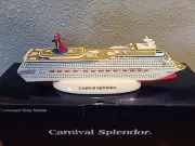 Carnival Cruise Line Splendor Ship Model ~NEW