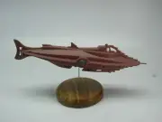 Nautilus 20000 Leagues Lighting Submarine Desktop Wood Model Small New