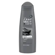 Dove Men+Care Charcoal Fortifying Shampoo, 12 Ounce, 6 Per Case