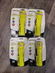 Four Nightstick Safety Rated LED Dual-Light Flashlight, Neon Green, XPP-5422G
