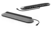 Belkin Connect USB-C 11-in-1 universal Docking Station - Grey (INC014btSGY), Dual Display, 10 Gbps, 100W Power Delivery