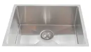 NEW 550mm Handmade Brushed Stainless Steel Undermount Kitchen Sink