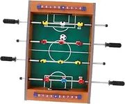 HONMEET 1 Set Foosball Machine Football Table Games Tabletop Soccer Game Foosball Table Soccer Table Soccer Game Foosball Tables Soccer Board Game Table Soccer for Board Game Wooden