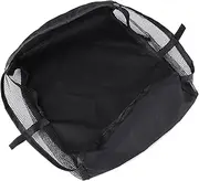 Stroller Organizer, Detachable Phone Bag Universal Accessories Caddy Adjustable Washable Mesh Cargo Net Extra Storage Space Waterproof Netting Underseat Basket for Carrying Diaper Toys and Snacks