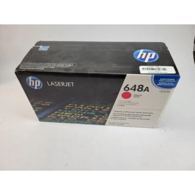 Genuine HP 648A Magenta Toner Cartridge - New in Box