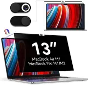 Privacy Screen Compatible with MacBook Air 13 Inch (2018-2021, M1) & MacBook Pro