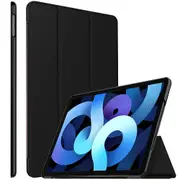 For Apple iPad Air 4 / 5 Case, Air 4th Gen / 5th Generation10.9 2020 / 2022 Cover Folio Leather Smart Magnetic Flip Stand Case Cover (Black)