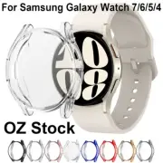 Samsung Galaxy Watch 6/5/4 40/44mm Screen Protector Cover TPU Case Full Coverage