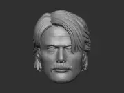 Mads Mikkelsen Polar Duncan Vizla v2 assassin custom head for action figures