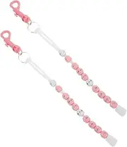 INOOMP 1 Pair of Golf Bead Counter: Golf Bead Chain Score Counter Training Tool - Precise Beads Plastic Build for Outdoor Golfing Games Team Collaboration
