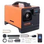 VEVOR 8 KW Diesel Air Heater, Bluetooth App Control All-on-one Diesel Heater with Automatic Altitude Adjustment, Remote Control and LCD, Portable Park