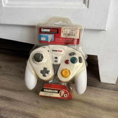 GameStop Chameleon Controller White Nintendo Wii GameCube PDP New Sealed M1BB236