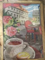Printed needlepoint kits Tapestry Canvas 30x40 cm Rto Coffee