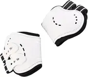 White Impact Breathable Horse Fetlock Boots for Horse Hind Leg Protective Equipment