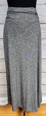 GREAT NORTHWEST INDIGO WOMENS GRAY LONG PULL ON SKIRT NWT SIZE Large
