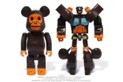 BE@RBRICK TRANSFORMERS BAPE BABY MILO CONVOY Medicom Toy 400% bearbrick