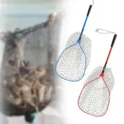 Fishing Mesh Net Folding Landing Net Comfortable Fishing Tool Fine Workmanship