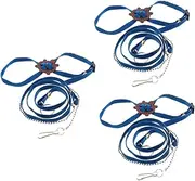 BESPORTBLE 3pcs Pet Tortoise Accessories Tortoise Pulling Rope Small Animals Control Rope Portable Leash Easy to Use Durable
