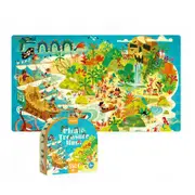 Nevenka Puzzles for Kids Ages 3-8 Children Educational Toys with Portable Gift Box-Pirate