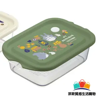 【日本熱賣】日本製龍貓便當盒 兩入 500ml 可微波 耐熱 密封盒 保鮮盒 野餐 露營 水果盒 龍貓日本進口 日本