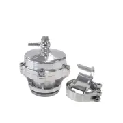 Aeroflow 50mm Blow Off Valve Polished Finish V-Band Weld-On Flange