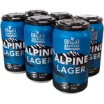 Bright Brewery Alpine Lager Can 355mL