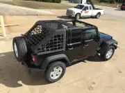 Jeep Wrangler TJ 1997-2006 Cargo Restraint Net System (for: Jeep)