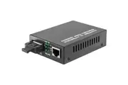 Gigabit Fibre Media Converter Provide Desktop Chassis SM Dual Fibre SC 20Km