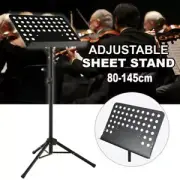 Adjustable Music Stage Stand Heavy Duty Large Music Sheet Conductor Folding