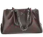 MICHAEL KORS ZENA Small Convertible Chain Vegan Material NWT Merlot