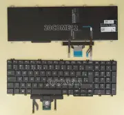 New For DELL Precision 3540 3541 3541 3551 2019 Keyboard Brazil Teclado Backlit