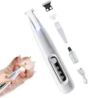 Dog Shaver Clipper, Dog Paw Fur Trimmer - Dog Paw Trimmer Low Noise, Waterproof Electric Trimmer with LED Light, Pet Grooming Care for Hair, Dog Paws Trimmer - For Pet Cats, Dog Hair, Paws