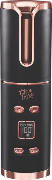Thin Lizzy UCurl Hair Curler Black and Rose Gold