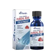 Horey Ximonth nail care solution cleans hands, feet, gray nails, rotten nails, yellow nails, thickened soft nails, shiny nails, nail groove repair