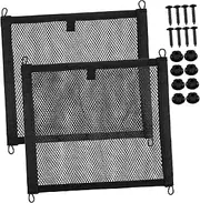 MUELODSIC 2pcs Storage Mesh Pocket Trunk Organizer Net for Car Durable Elastic Cargo Net with Stretchable Design Easy Installation for Vehicle Workshop Home Use