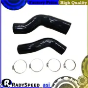 2 Piece Silicone Intercooler Pipe Kit,Fit Mitsubishi Triton 2.4L MQ,MR 2015-On (for: Mitsubishi)
