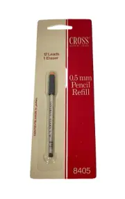 Cross Pencil Refill 0.5mm 8405 includes 12 Leads 1 Eraser NOS