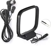 Bingfu 75 Ohm FM Aerial Antenna and AM Loop Antenna for Denon Pioneer Yamaha Marantz Indoor HD Radio FM Radio Bluetooth Stereo Receiver AV Audio Vedio Home Theater Receiver Power Amplifier