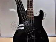 LEATHER MIXED SPIKED GUITAR STRAP. BUCKLE UP! ... (MDLS0057)... MORGAN