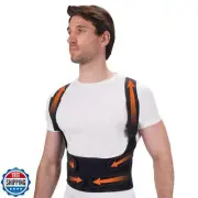PANUSU Back Brace Posture Corrector for Women and Men - Adjustable Full Back
