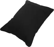TIDTALEO Car Back Waist Support Black Car Back Support Chair Back Support Turn Fur Office Chair Pad