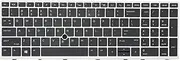 New Replacement Keyboard Compatible with HP EliteBook 755 G5 750 G6 850 G5 850 G6 855 G5, Zbook 15u G5, 15u G6 (Not for Zbook 15 G5) with Backlit with Pointer